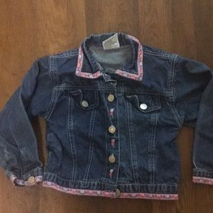 Kids blue jean jacket